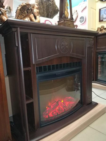 Электрокамин Милан с панорамным очагом — фото 3